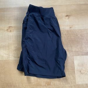 Fabletics Black Lined Franchise Short